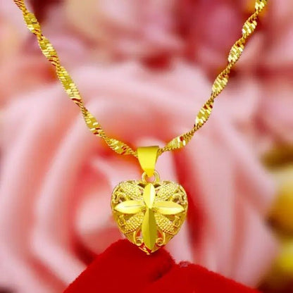 Heart Shaped Memorial Brand/Luxory Necklace